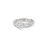 Van Cleef & Arpels Fleurette large model ring in white gold and diamonds - 00pp thumbnail