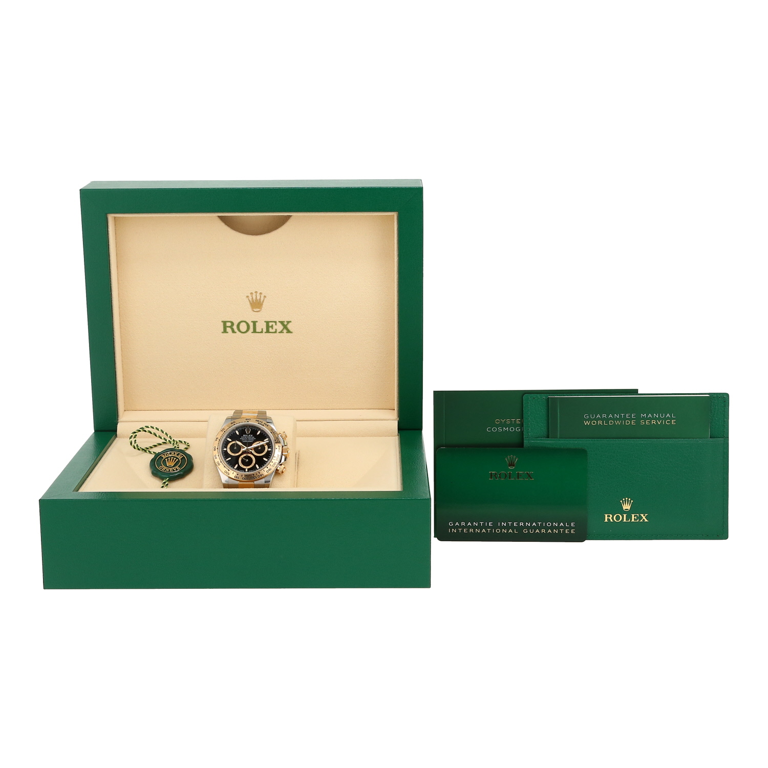 Rolex Daytona Automatique  in gold and stainless steel Ref: Rolex - 126503  Circa 2023 - Detail D2