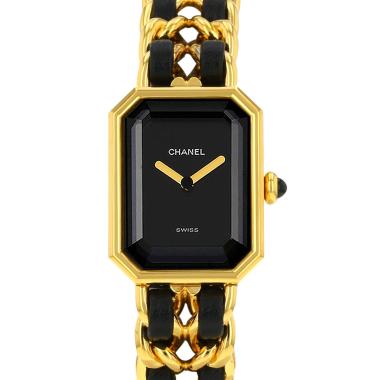 Chanel Première  size M  in gold plated Circa 1990