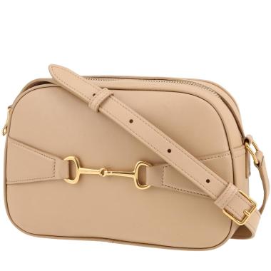 Bolso bandolera Celine  Crécy en cuero beige