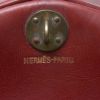 Borsa da viaggio Hermès  RD in tela beige e pelle rossa - Detail D6 thumbnail