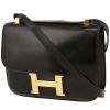 Hermès  Constance handbag  in black box leather - 00pp thumbnail