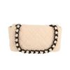 Borsa Chanel   in tessuto di spugna beige - 360 thumbnail