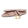 Dior  Saddle clutch-belt  in beige leather - Detail D1 thumbnail