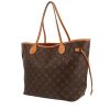 Bolso Cabás Louis Vuitton  Neverfull - Shop Bag en lona Monogram y cuero natural - 00pp thumbnail