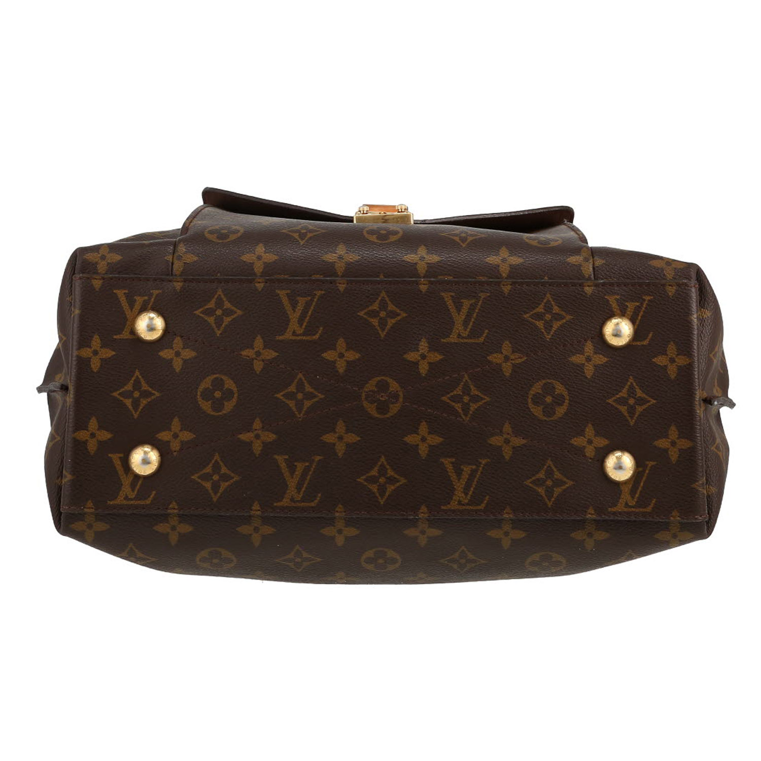 Borsa a spalla Louis Vuitton  Metis Hobo in tela monogram marrone - Detail D1