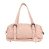 Bolso de mano Bottega Veneta  Montaigne en cuero intrecciato rosa - 360 thumbnail