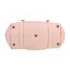 Bottega Veneta  Montaigne handbag  in pink intrecciato leather - Detail D1 thumbnail