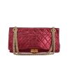 Chanel  Chanel 2.55 handbag  in metallic red quilted leather - 360 thumbnail