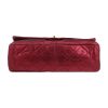 Chanel  Chanel 2.55 handbag  in metallic red quilted leather - Detail D1 thumbnail