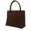 Borsa Chanel  Medaillon in Veau velours marrone - 00pp thumbnail