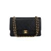 Chanel  Timeless Classic handbag  in navy blue quilted leather - 360 thumbnail