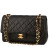 Bolso de mano Chanel  Timeless Classic en cuero acolchado negro - 00pp thumbnail