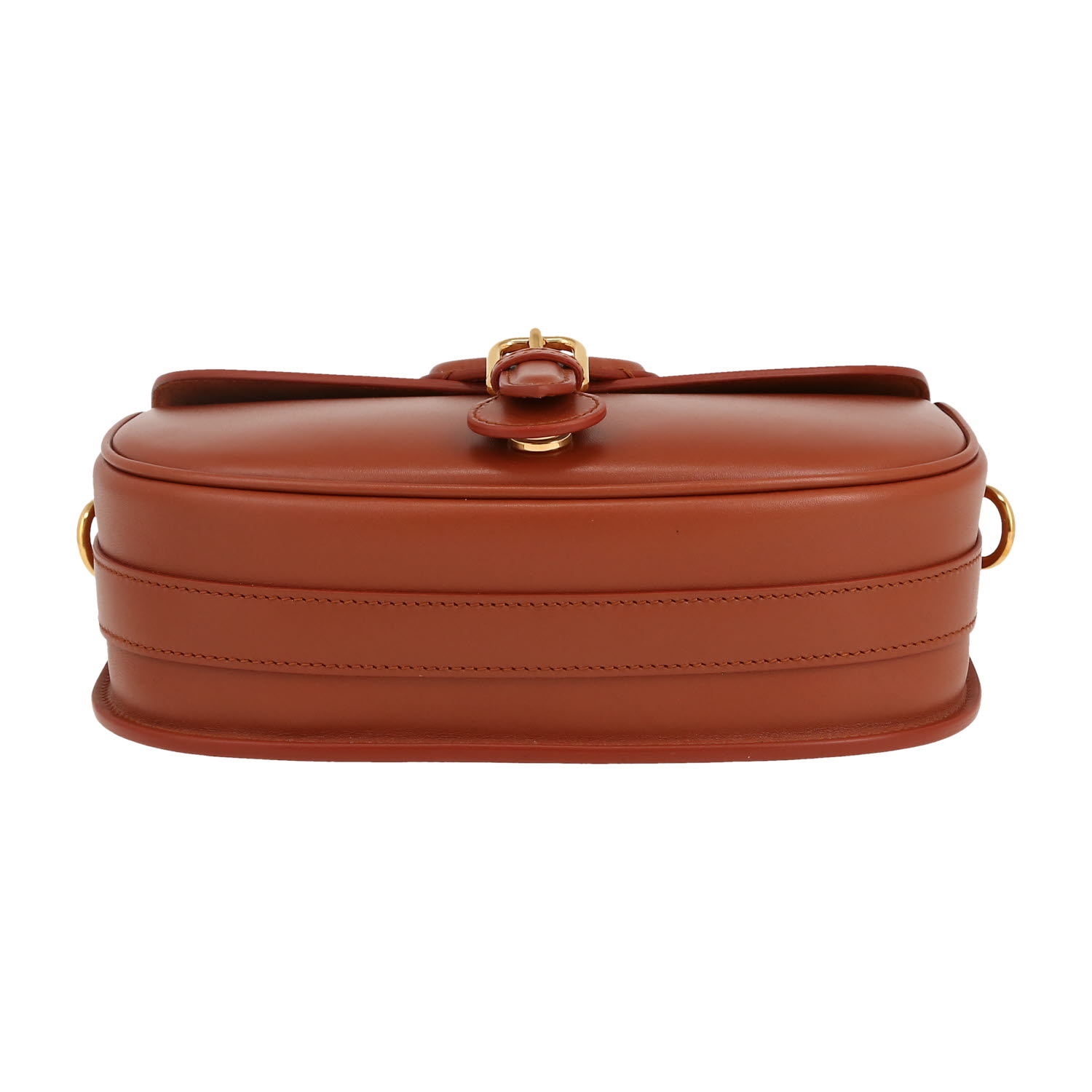 Borsa a tracolla Dior  Bobby in pelle liscia marrone - Detail D1