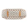 Louis Vuitton  Galliera handbag  in azur damier canvas  and natural leather - Detail D1 thumbnail