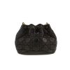 Borsa a tracolla Dior  Bucket mini  in pelle cannage nera - 360 thumbnail