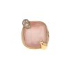 Pomellato Ritratto medium model ring in pink gold and quartz - 360 thumbnail