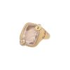 Pomellato Ritratto small model ring in pink gold, quartz and diamonds - 00pp thumbnail