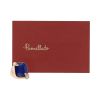 Pomellato Ritratto medium model ring in pink gold, lapis-lazuli and brown diamonds - Detail D2 thumbnail