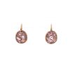 Paire de boucles d'oreilles Pomellato Arabesques en or rose et améthystes - 360 thumbnail