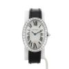 Montre Cartier Baignoire Joaillerie en or blanc Ref: Cartier - 3065  Vers 2010 - 360 thumbnail