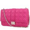 Bolso de mano Dior   en cuero cannage rosa - 00pp thumbnail