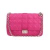 Bolso de mano Dior   en cuero cannage rosa - 360 thumbnail