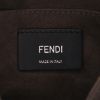 Bolso de mano Fendi  Kan I modelo pequeño  en cuero color topo azul y amarillo y piel de pitón - Detail D2 thumbnail