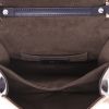 Borsa Fendi  Kan I modello piccolo  in pelle color talpa blu e gialla e pitone - Detail D3 thumbnail