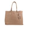 Bolso Cabás Prada   en cuero beige - 360 thumbnail