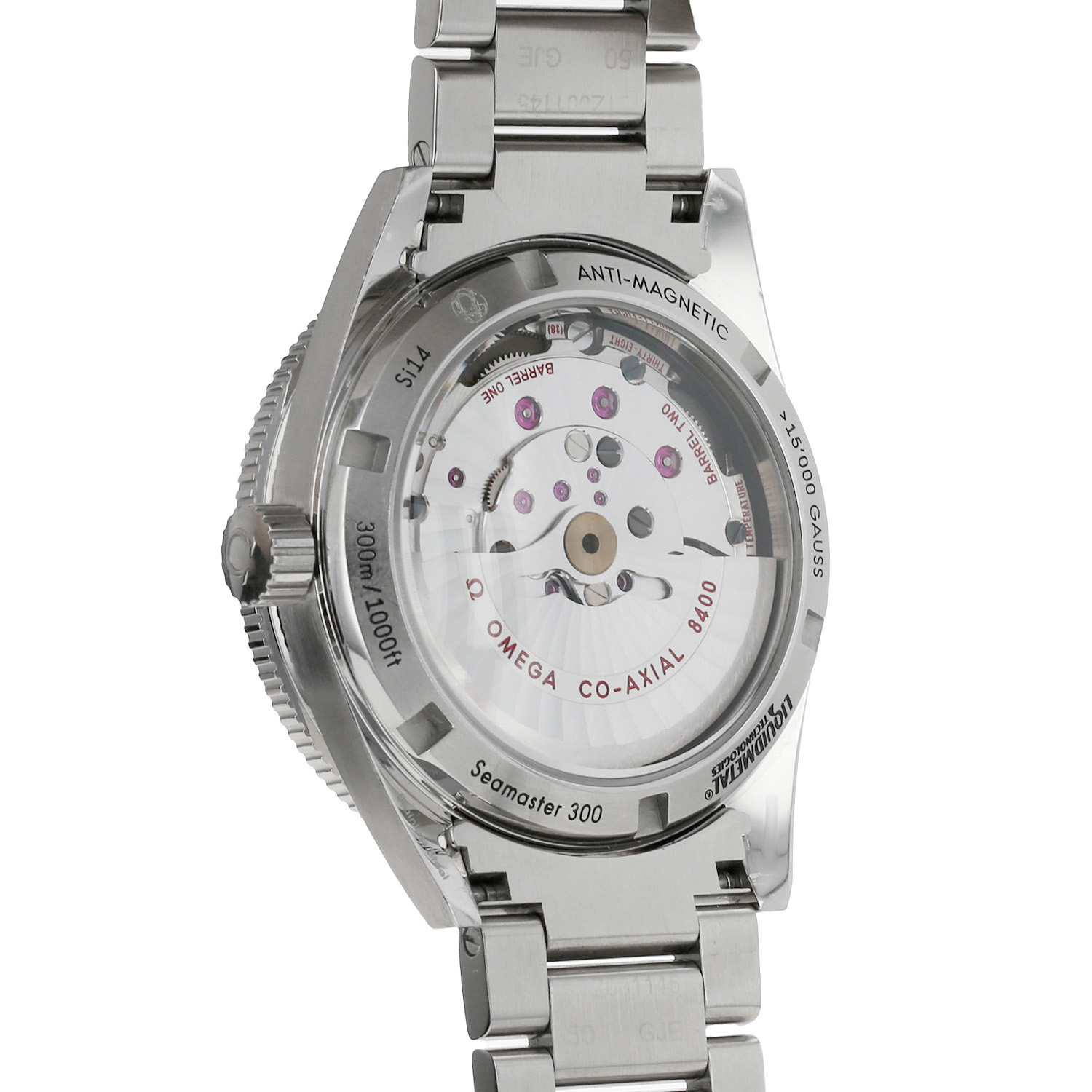 Orologio Omega Seamaster 300 M in acciaio Ref: Omega - STZ000753  Circa 2018 - Detail D3