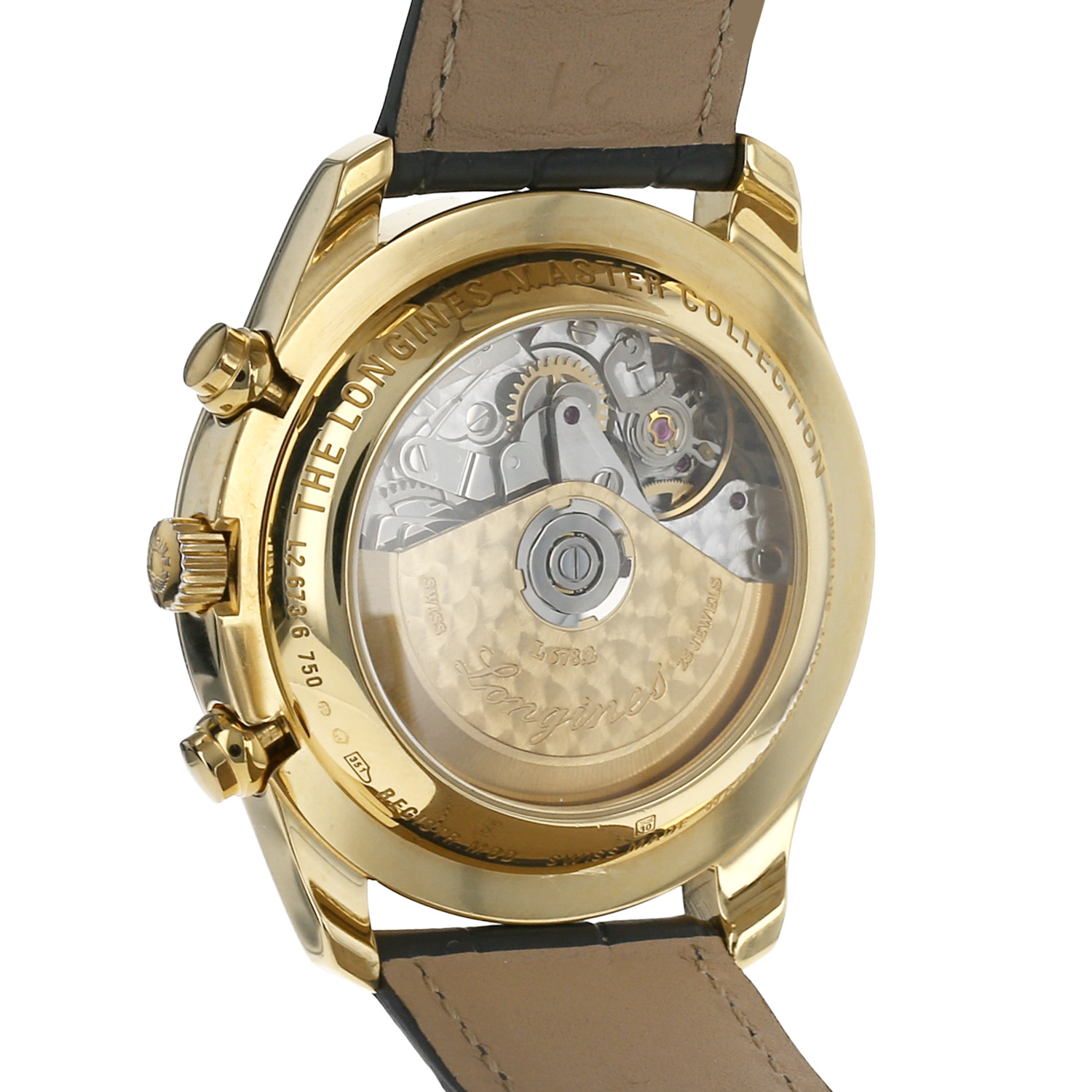 Orologio Longines Master Collection in oro giallo Ref: Longines - L2.673.6  Circa 2020 - Detail D3