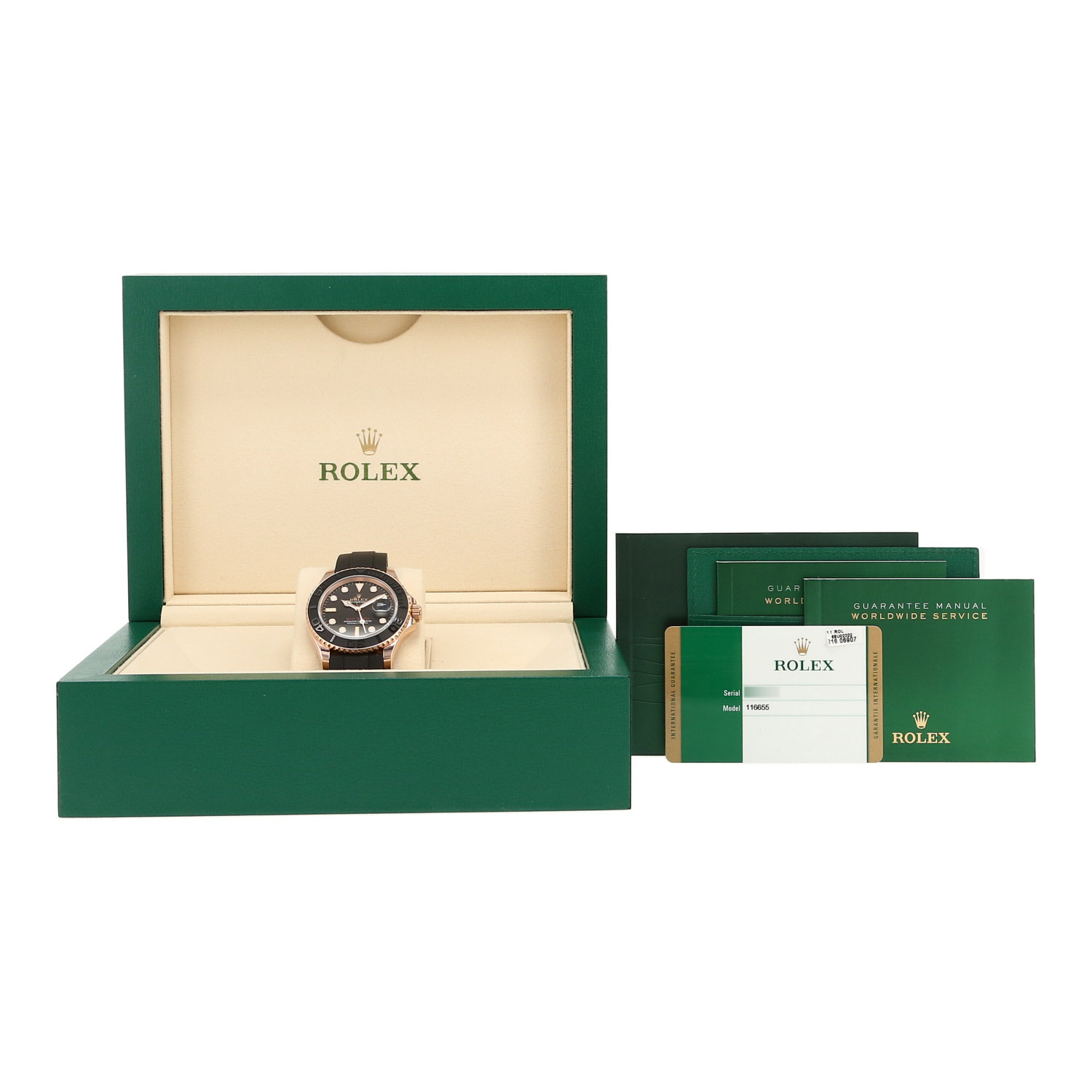 Reloj Rolex Yacht-Master de oro rosa y cerámica Ref: Rolex - 116655  Circa 2016