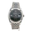 Montre Rolex Datejust 41 "Wimbledon" en acier Ref: Rolex - 126300  Vers 2021 - 360 thumbnail