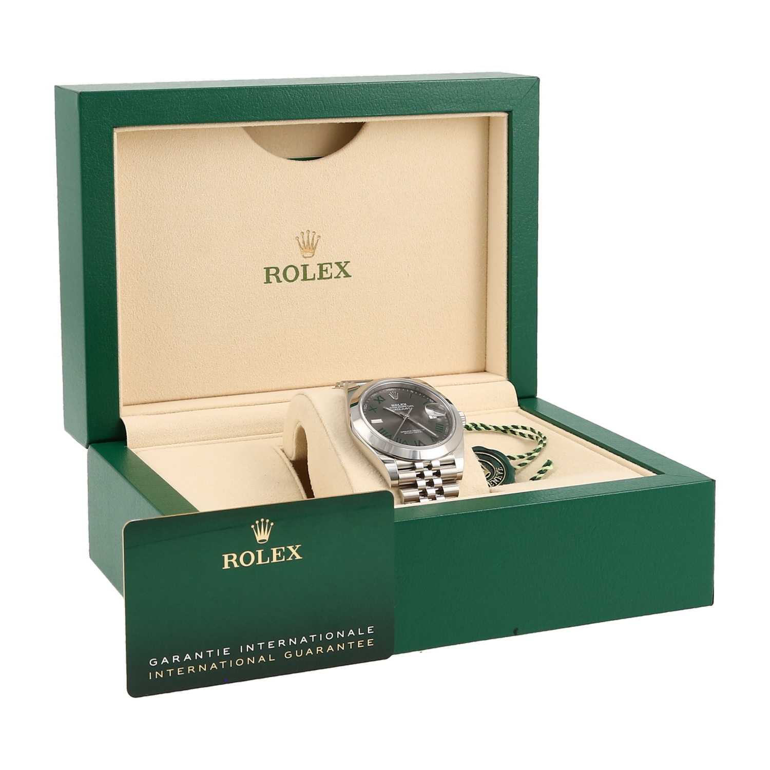 Reloj Rolex Datejust 41  "Wimbledon" de acero Ref: Rolex - 126300  Circa 2021 - Detail D2