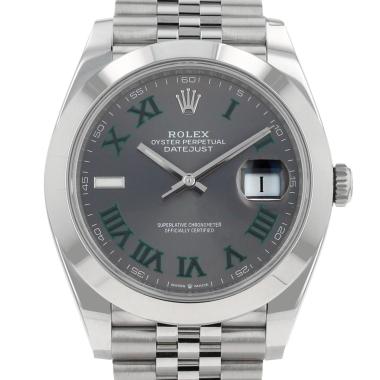 Orologio Rolex Datejust 41  "Wimbledon" in acciaio Ref: Rolex - 126300  Circa 2021