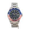 Rolex GMT-Master II  in stainless steel Ref: Rolex - 16710  Circa 1995 - 360 thumbnail