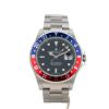 Montre Rolex GMT-Master II en acier Ref: Rolex - 16710  Vers 1998 - 360 thumbnail