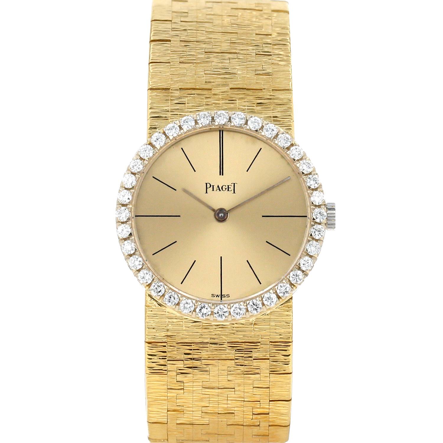 Montre bijoux Piaget Vintage 412133 Collector Square
