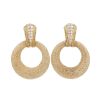 Pendientes  Van Cleef & Arpels  de oro amarillo, piedras ornamentales y diamantes - 00pp thumbnail