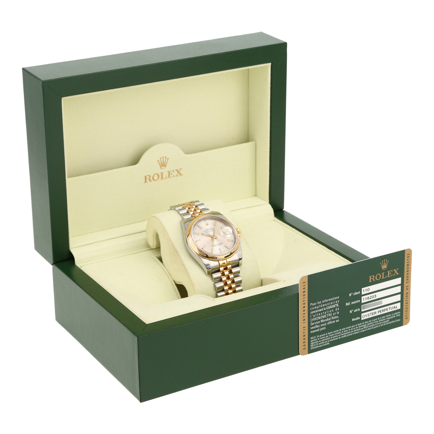Orologio Rolex Datejust in oro e acciaio Ref: Rolex - 116203  Circa 2011 - Detail D2