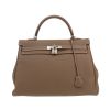 Sac à main Hermès  Kelly 35 cm en cuir togo étoupe - 360 thumbnail