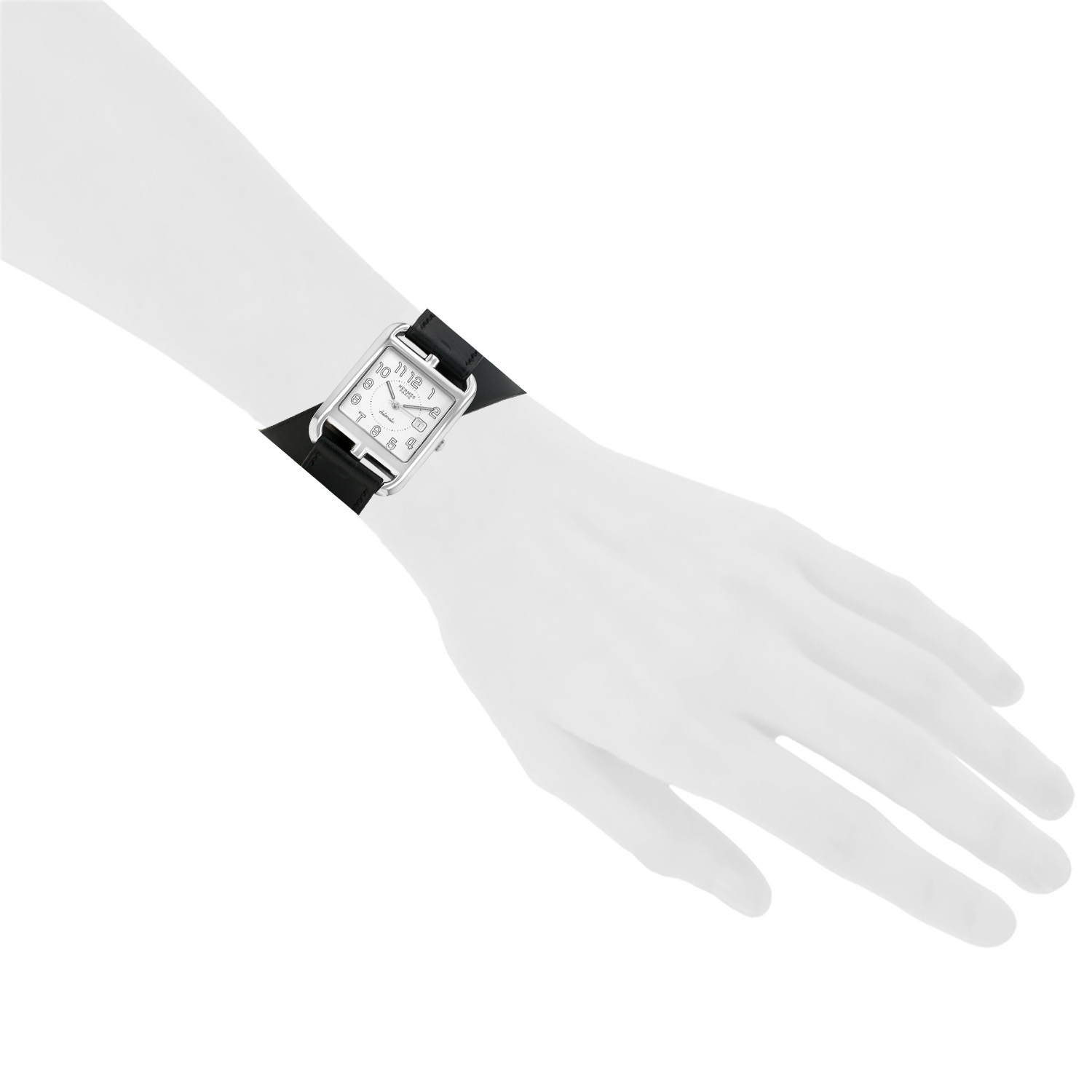 Reloj Hermès Cape Cod de acero Ref: Hermes - CC1.710  Circa 2000 - Detail D1