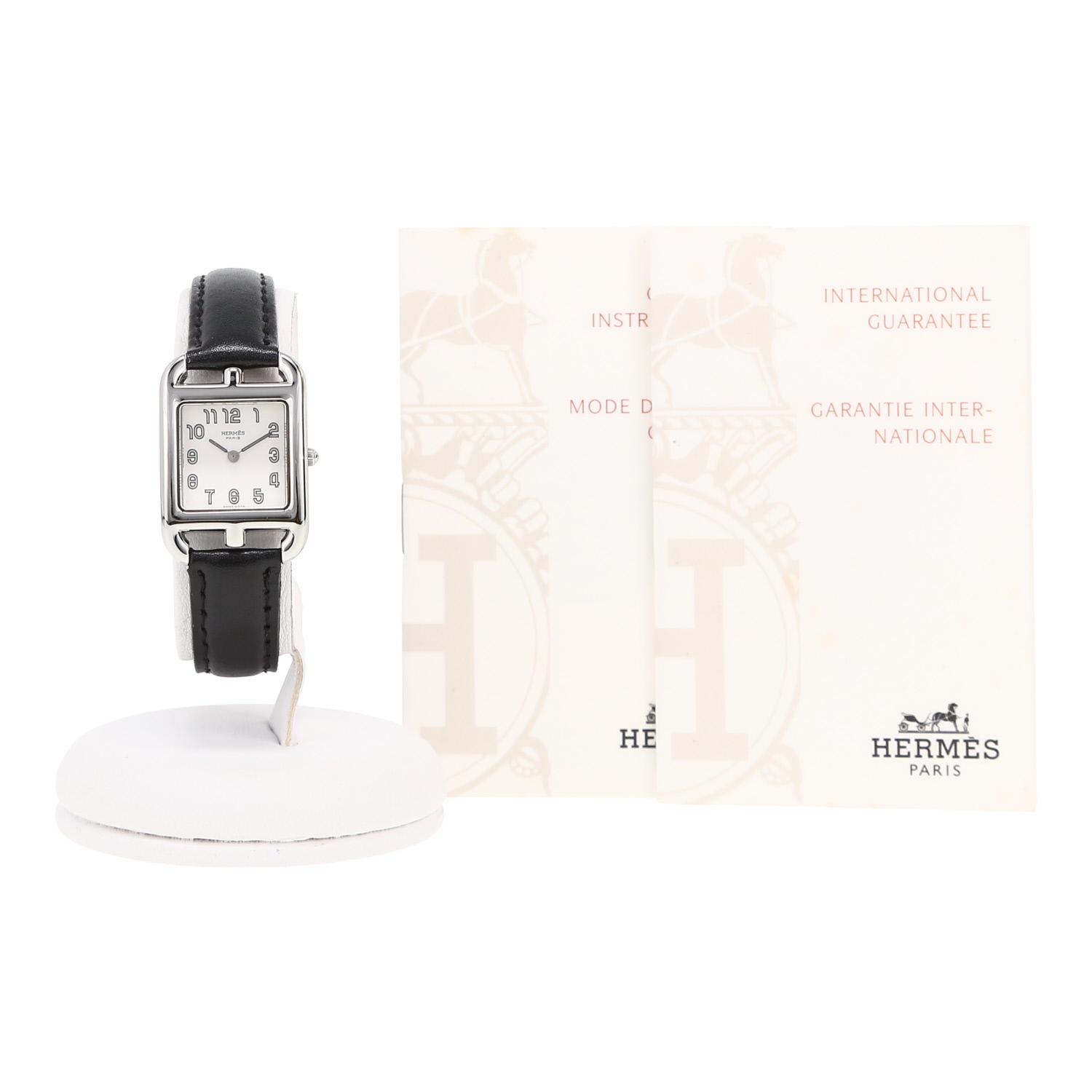 Hermès Cape Cod  in stainless steel Ref: Hermes - CC1.210  Circa 2010 - Detail D2