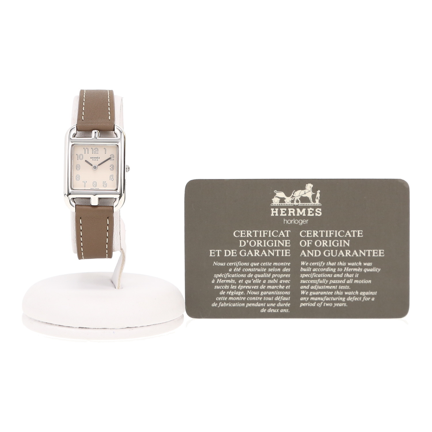 Montre Hermès Cape Cod en argent Ref: Hermès - CC1.250  Vers 1990 - Detail D2