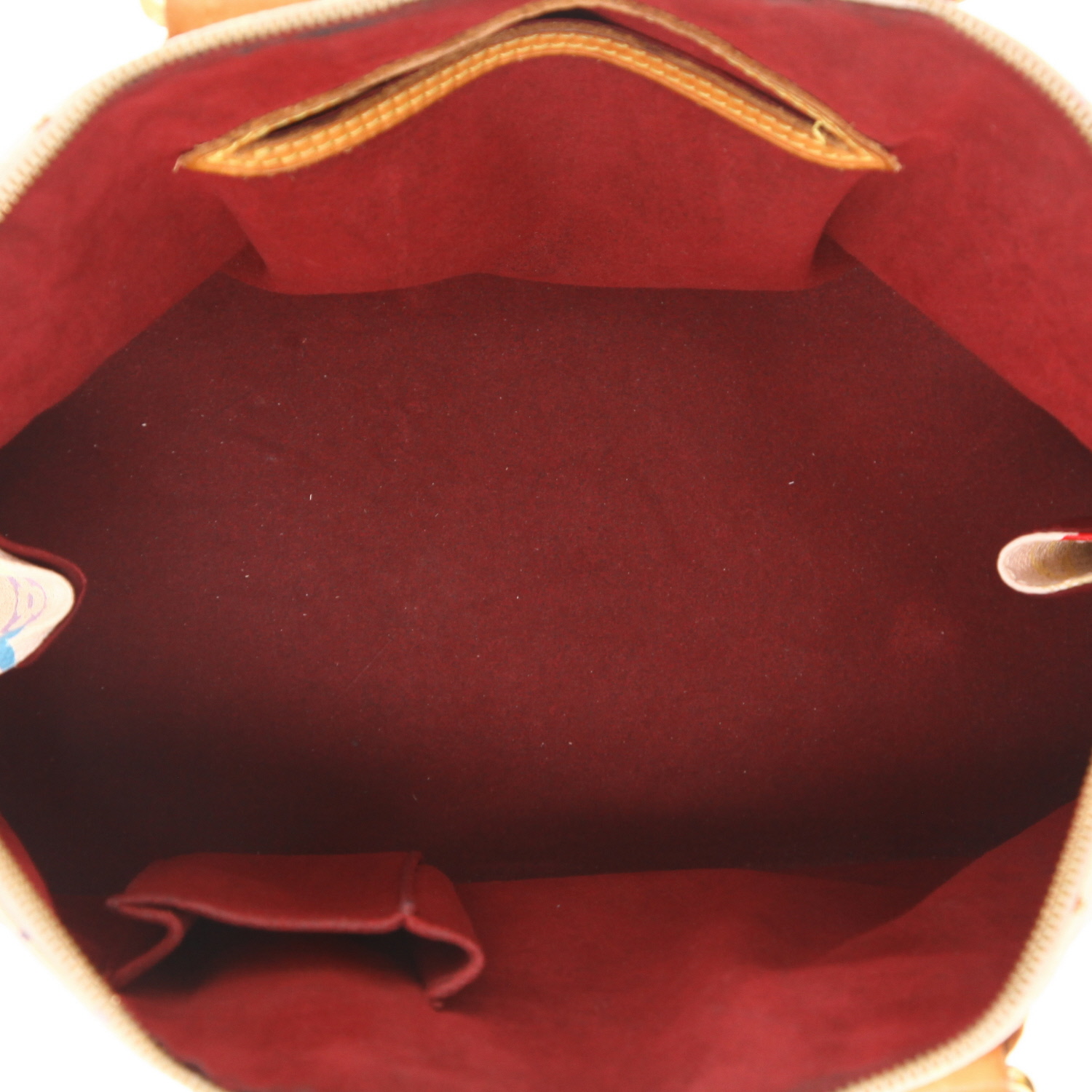 Borsa Louis Vuitton  Editions Limitées in tela monogram multicolore e pelle naturale - Detail D3