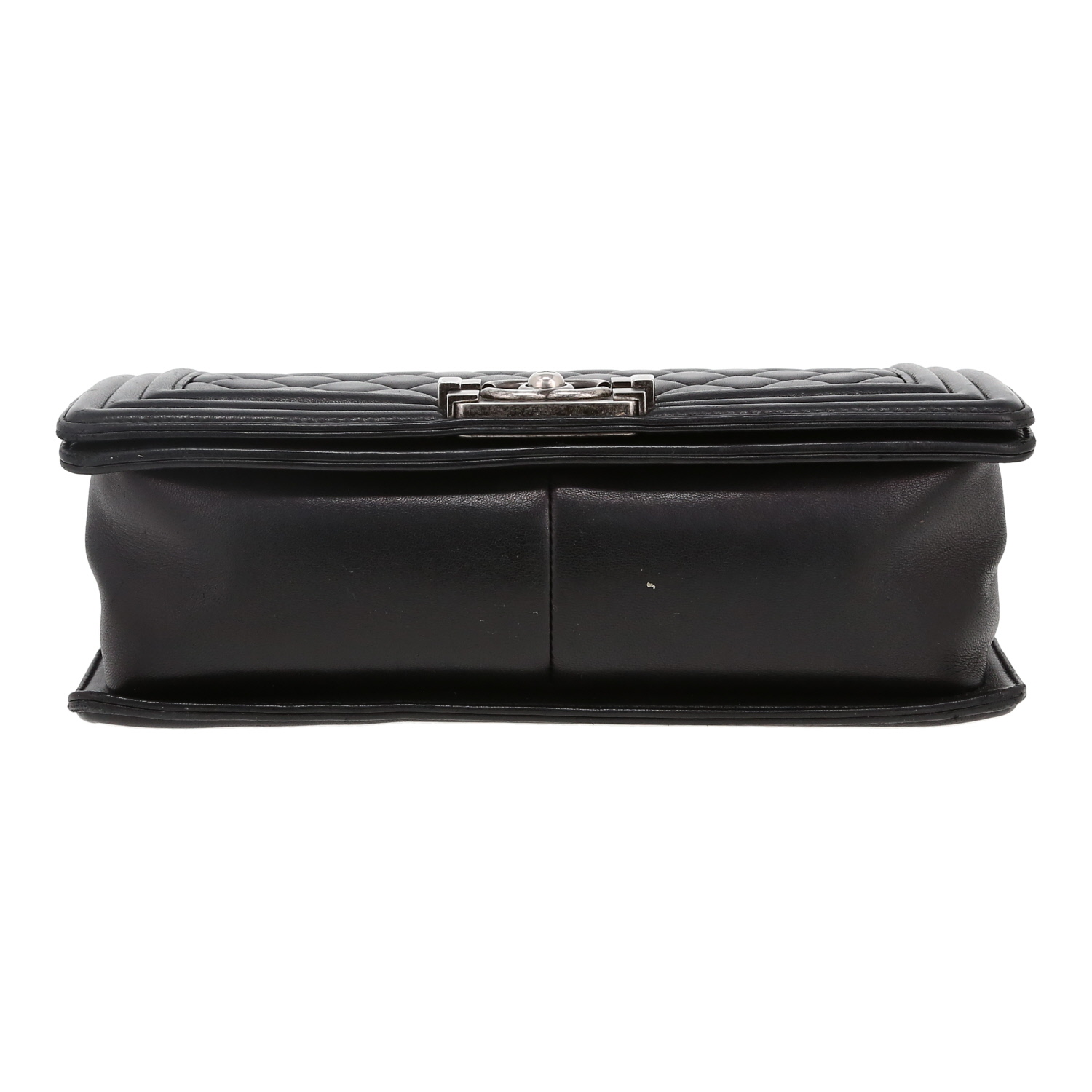 Borsa Chanel   in pelle trapuntata nera - Detail D1