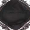 Bolso Balenciaga  City en cuero negro y blanco - Detail D3 thumbnail