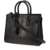 Borsa Saint Laurent  Sac de jour Nano in pitone nero - 00pp thumbnail