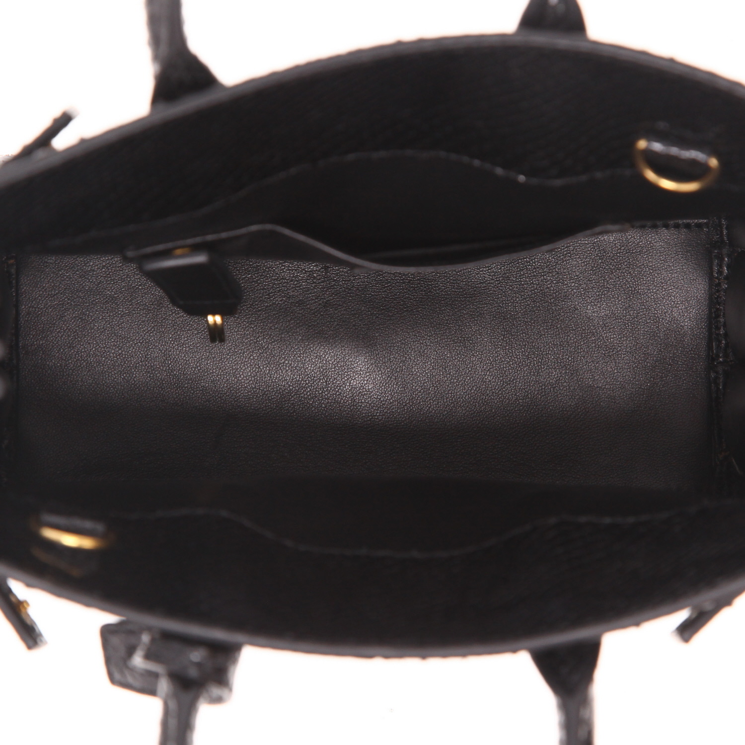 Borsa Saint Laurent  Sac de jour Nano in pitone nero - Detail D3